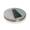 Sieninis laikrodis Versa Balta Plastmasinis Minimalistinis 2,8 x 25 x 25 cm