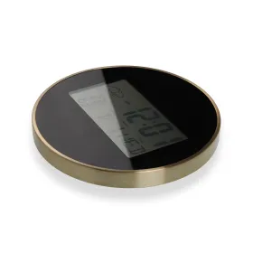 Sienas pulkstenis Versa Melns Plastmasa Minimālists 4,1 x 30 x 30 cm