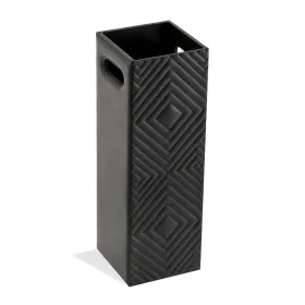 Корзина для зонтов Versa Чёрный 15,5 x 48,5 x 15,5 cm