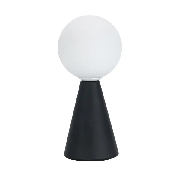 Stalinė lempa Versa Juoda Keramikinis Stiklas 40 W 10 x 22,5 cm Prizmė