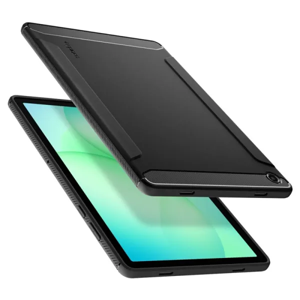 Spigen Rugged Armor - Case for Samsung Galaxy Tab A11+ 10.9" X230 / X235 / X236 (Matte Black)