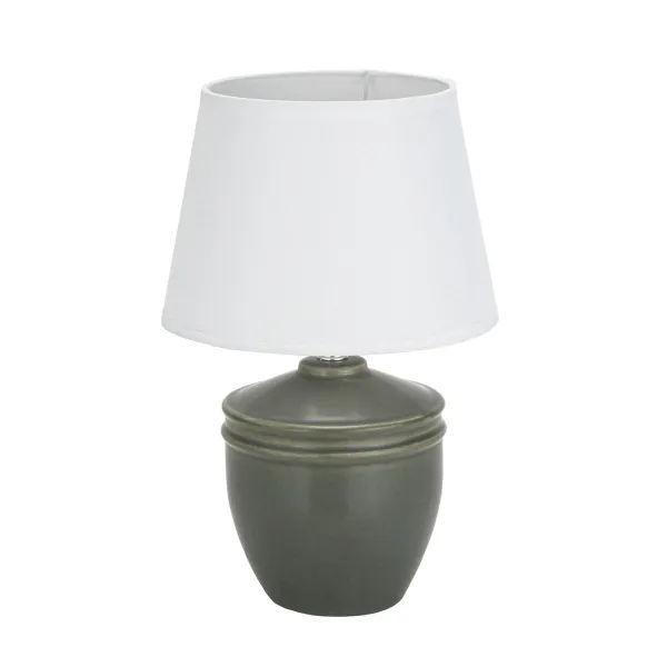Pöytälamppu Versa Aurelia Puuvilla Keraminen 40 W 20 x 31,5 cm