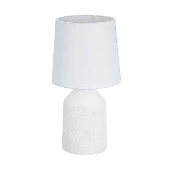 Desk lamp Versa Avalon Cotton Ceramic 40 W 16,5 x 31,5 cm
