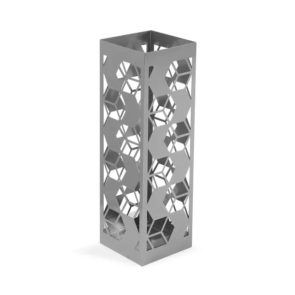 Корзина для зонтов Versa Серебристый 15,5 x 49 x 15,5 cm