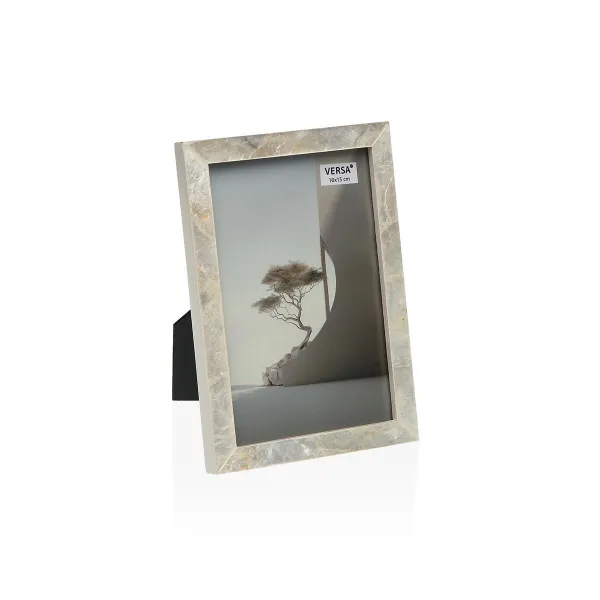 Photo frame Versa White MDF Wood 1,6 x 16,8 x 11,8 cm