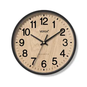 Sienas pulkstenis Versa Plastmasa 4,3 x 30 x 30 cm