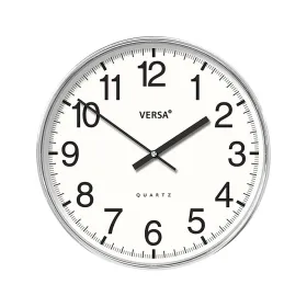 Wall Clock Versa White Plastic 4 x 30 x 30 cm