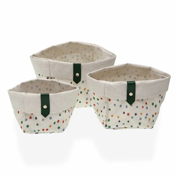 Krepšelio rinkinys Versa Dotty 14 x 14 x 14 cm
