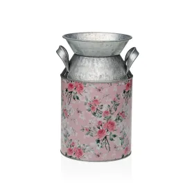 Vāze Versa Rozā Metāls Цветы 13 x 15,5 x 21 cm