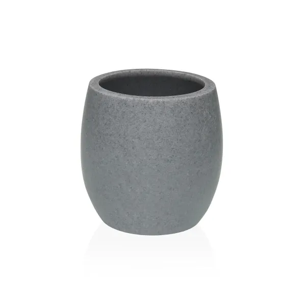 Dantų šepetėlio laikiklis Versa Luvo Pilka Derva 7,5 x 11,1 x 7,5 cm