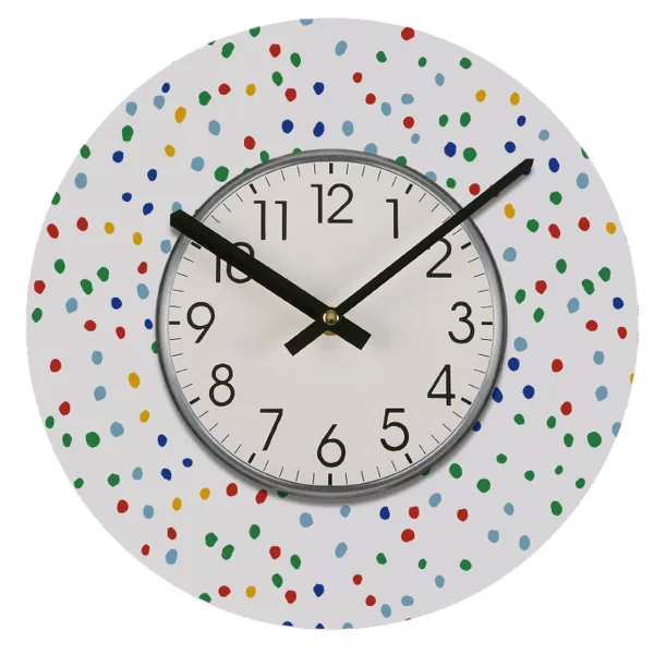 Wall Clock Versa Wood 4 x 30 x 30 cm