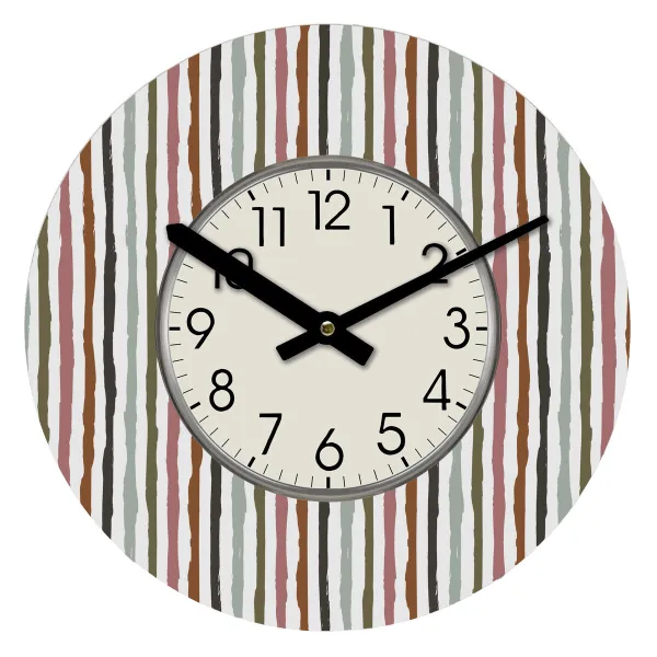 Wall Clock Versa Wood 4 x 30 x 30 cm