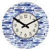 Wall Clock Versa Wood Fish 4 x 30 x 30 cm