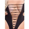 Bodystocking Pink Lipstick Black (L)