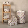 Multi-purpose basket Versa Textile 10 x 10 x 10 cm 14 x 14 x 14 cm 12 x 12 x 12 cm