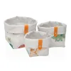 Daudzfunkcionāls grozs Versa Tekstils 10 x 10 x 10 cm 14 x 14 x 14 cm 12 x 12 x 12 cm