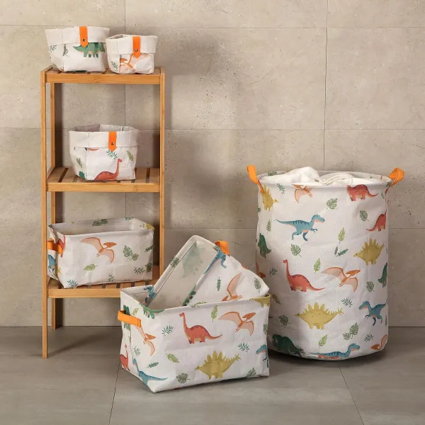 Multi-purpose basket Versa Textile 10 x 10 x 10 cm 14 x 14 x 14 cm 12 x 12 x 12 cm