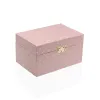 Jewelry box Versa Wood MDF Wood 12 x 10 x 18 cm