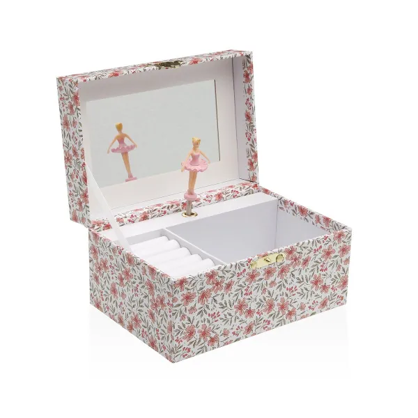 Lādīte Versa Koks Koks MDF 12 x 10 x 18 cm Цветы