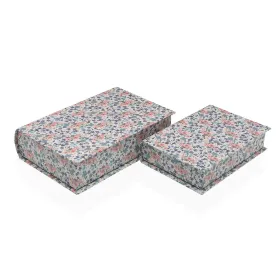 Dekoratīvs skapītis Versa Canvas Koks MDF Цветы Grāmata