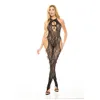 Bodystocking Pink Lipstick Black (One size)