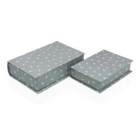 Dekoratīvs skapītis Versa Canvas Koks MDF Цветы Grāmata