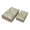 Decorative box Versa Canvas MDF Wood Bird