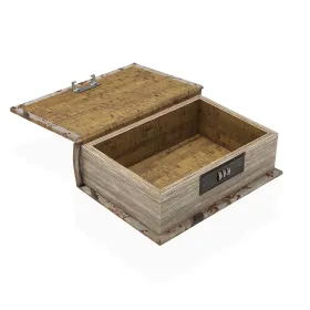 Lādīte Versa Canvas Koks MDF 7 x 22 x 16 cm Putnu