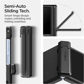 Spigen Tough Armor Pro Mag MagSafe - Case for Samsung Galaxy Z Flip 6 / 7 FE (Black)