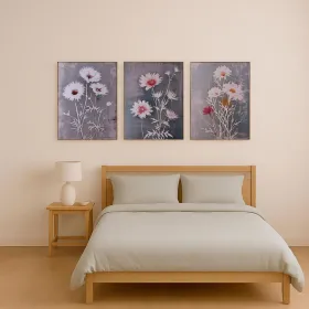Картина Versa Полотно 2,5 x 60 x 40 cm Цветы