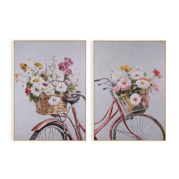 Paveikslas Versa Drobė 2,5 X 60 X 50 CM Dviratis