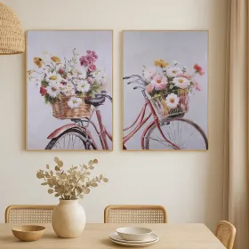 Painting Versa Canvas 2,5 X 60 X 50 CM Bicycle