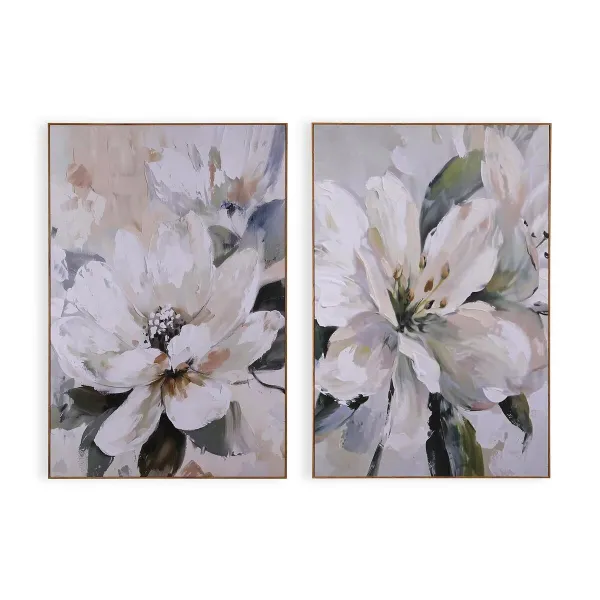 Glezna Versa Canvas 2,5 x 90 x 60 cm Цветы