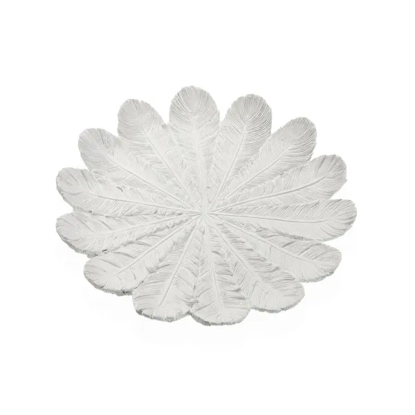 Pöytäkoriste Versa Valkoinen Hartsi 2,3 X 24,2 X 30 CM Kukka