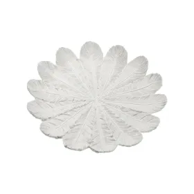 Galda rotājums Versa Balts Sveķi 2,3 X 24,2 X 30 CM Zieds