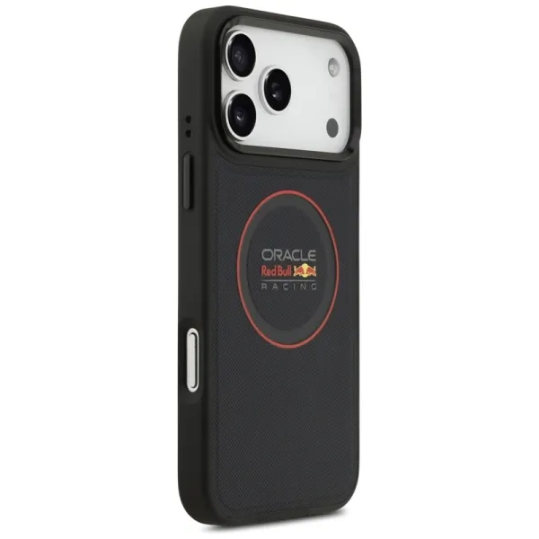 Red Bull Meshed Red Ring & Metal Buttons MagSafe - iPhone 17 Pro Max Case (Navy Blue)