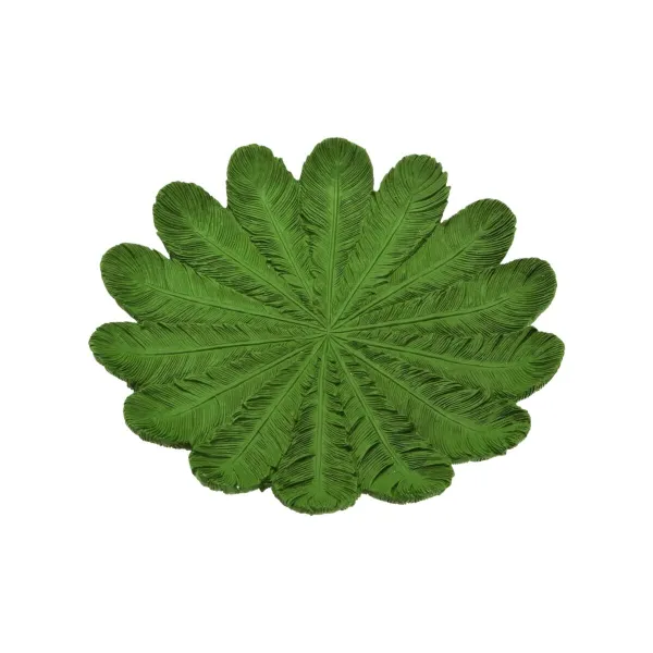 Centerpiece Versa Green Resin 2,3 X 24,2 X 30 CM Flower