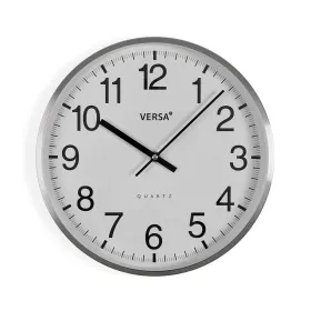 Sienas pulkstenis Versa Balts Metāls