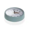 Wall Clock Versa White Green Plastic