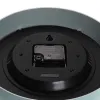 Wall Clock Versa White Green Plastic
