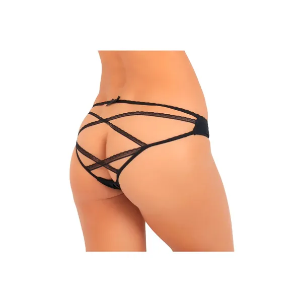 Panties René Rofé Black S/M