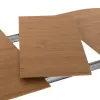 Ruokapöytä Versa DOINYO  Valkoinen Metalli Puu MDF 80 x 75 x 160 cm