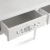 Dresser Versa White Wood Crystal MDF Wood 40 x 146 x 75 cm