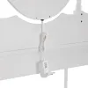 Dresser Versa White Wood Crystal MDF Wood 40 X 144 X 90 CM