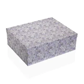 Dekoratīvās Kastes Komplekts Versa Kartons Lavanda (15 Daudzums)