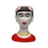 Vase Versa Rosi Ceramic Escandinavo/Nórdico 14,3 X 25,5 X 18,5 CM