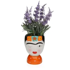 Vāze Versa Keramika Escandinavo/Nórdico 14,3 X 25,5 X 18,5 CM Frida Kahlo