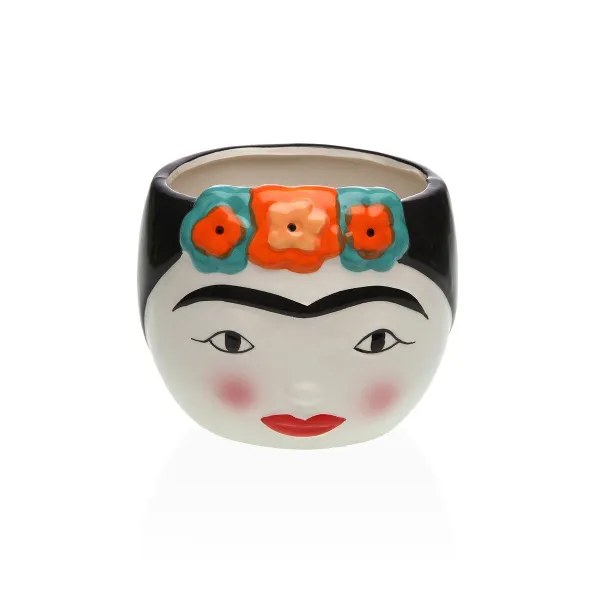Кувшин Versa Керамика Escandinavo/Nórdico 14 x 12 x 14 cm Frida Kahlo
