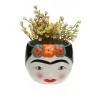 Maljakko Versa Keraminen Escandinavo/Nórdico 14 x 12 x 14 cm Frida Kahlo
