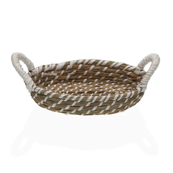 Monikäyttöinen kori Versa Teksiili Vesihyasintti 35 X 9 X 19 CM